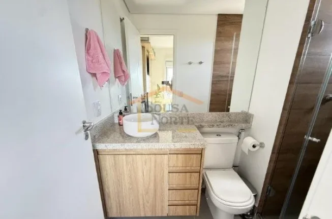 Imagem Apartamento com 64 m² de área útil, bem distribuídos, com varanda integrada à sala, proporciona...