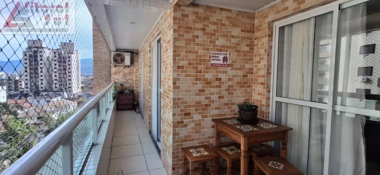 Imagem Venda de Apartamento de 2 Quartos com Suíte em Tupi, Praia Grande-SP - 90m², 1 Vaga - Imperdível!