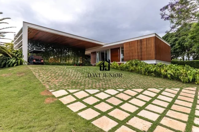 Imagem Casa com 3 suites sendo 1 masterà venda, 448 m² por R$ 6.990.000 - Condomínio Lago Azul - Araçoiaba da Serra/SP