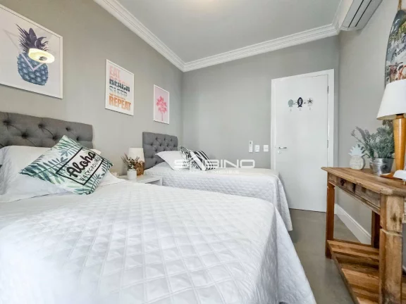 Imagem Apartamento Pé na Areia à venda, com 3 Dormitórios 1 Suíte, 104m² - Riviera de São Lourenço, Bertioga SP