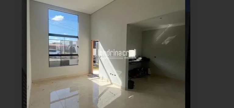 Imagem Casa à venda no Jardim Europa em Cambé com 3 quartos, 2 vagas de garagem, 74m² de área útil e aceita financiamento bancário