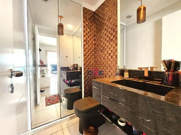 Imagem Cobertura com 3 dormitórios à venda, 169 m² por R$ 2.300.000 - Pompeia - Santos/SP