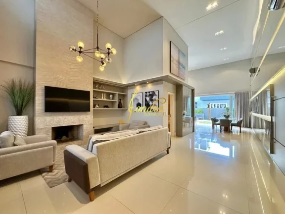 Imagem Excelente Casa no Condomínio Capão Ilhas! Estilo Contemporânea, mobiliada e decorada, composta por 03 suítes
