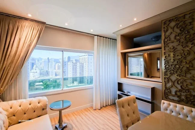 Imagem Este apartamento mobiliado é uma excelente opção para quem busca conforto e praticidades. Com 1 q...