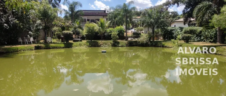 Imagem Oportunidade este imóvel estuda permuta. Casa com lago e 5 suítes no condomínio Mangueiras - Itu/SP
