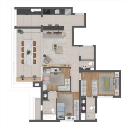Imagem Apartamento com 3 Quartos à Venda, 107 m² em Pinheiros - São Paulo Imagem Apartamento com 3 Quartos à Venda, 107 m² em Pinheiros - São Paulo