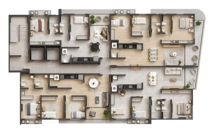 Imagem Apartamento à venda, 84 m² por R$ 969.000,00 - Tambaú - João Pessoa/PB