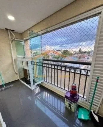 Imagem Apartamento 3 dormitórios, sendo 1 suíte, sala 2 ambientes, sacada, cozinha planejada, área de se...