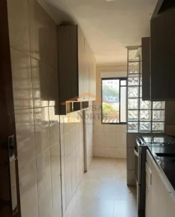 Imagem Apartamento aconchegante 2 dormitórios, sala 2 ambientes, cozinha, banheiro, área de serviço, amb...