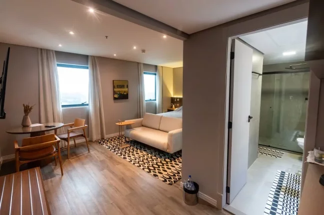 Imagem Flat Mobiliado e equipado no Itaim Bibi