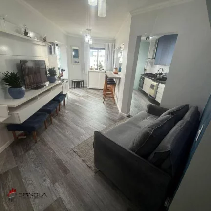 Imagem Apartamento com 3 dormitórios à venda, 85 m² por R$ 600.000,00 - Real - Praia Grande/SP
