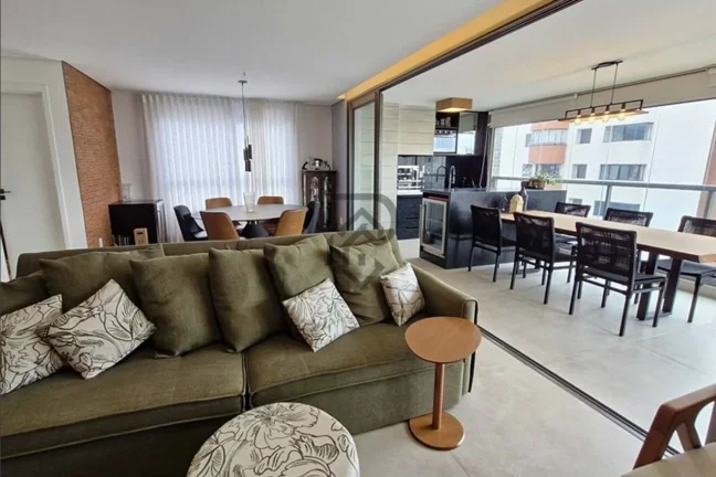 Imagem Apartamento Brooklin andar alto vista livre