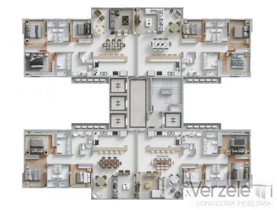 Imagem Apartamento 4 ou + dormitórios para Venda em Balneário Camboriú / SC no bairro Centro