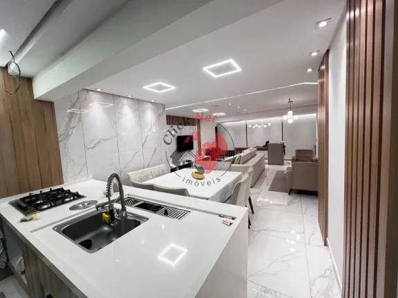 Imagem Belíssimo apartamento todo planejado à venda em condomínio espetacular com total infraestrutura de lazer no centro de São Bernardo do Campo