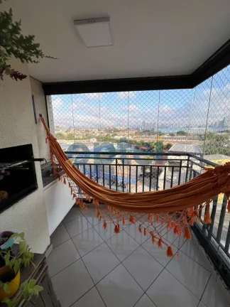 Imagem Apartamento de 2 dorms (suíte), 1 vaga com churrasqueira à carvão no condominio Exuberance Club