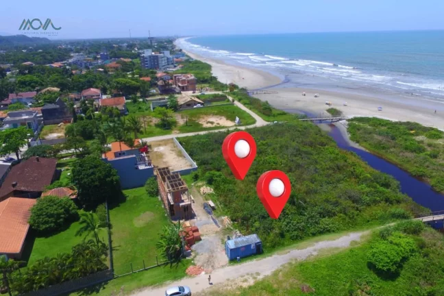 Imagem Dois Terrenos juntos - Beira mar - Com laudo ambiental permitindo construção