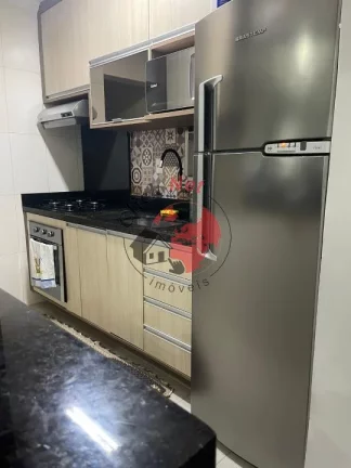 Imagem Apartamento 50m², 2 quartos, 1 banheiro, varanda, 1 vaga,bairro Vila Príncipe de Gales, Santo André