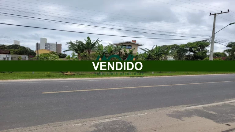 Terreno Comercial, frente asfalto e perto da praia! Oportunidade no Balneário Rio Gracioso