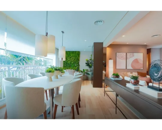 Imagem Apartamento Novo, Condomínio Caminhos da Lapa - 91M², 3 Dorms, 1 Suíte, 2 Vagas Demarcadas, Varanda Gourmet, Depósito.