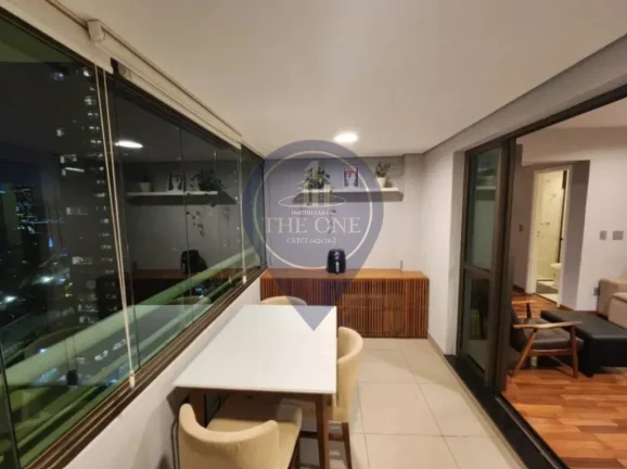 Imagem Imperdível oportunidade: Apartamento à venda ou locação no Brooklin Paulista, São Paulo-SP, 2 quartos, 1 suíte, 2 banheiros, 1 vaga, 62m².