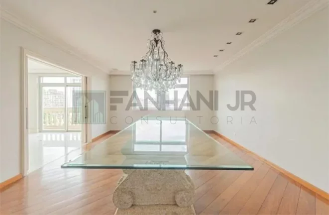 Imagem Luxuoso apartamento para locação no Jardim Europa, São Paulo-SP: 3 quartos, 3 suítes, 3 salas, 5 banheiros, 3 vagas, 456m².