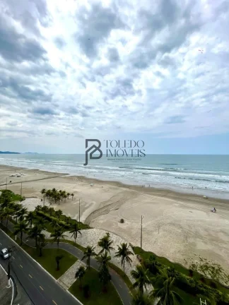 Imagem Apartamento com frente mar 2 Dormitórios sendo 1 suíte no Bairro Maracanã - Praia Grande!