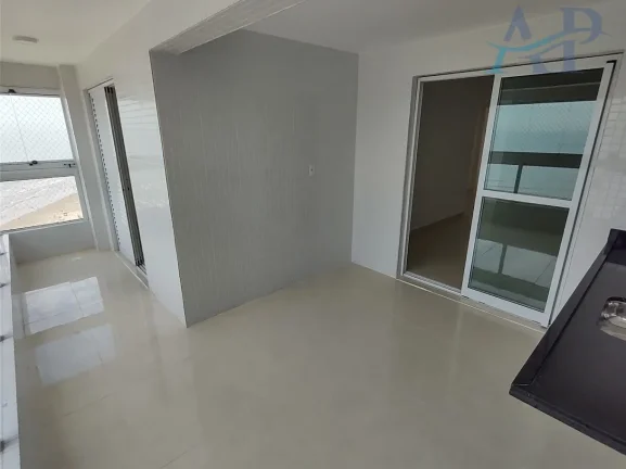 Imagem Apartamento Frente Mar em Praia Grande com 3 Dormitórios
