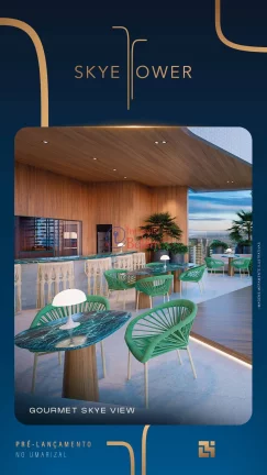 Imagem Imóveis Belém vende Skye Tower Studio de 39m² no Umarizal Imagem Imóveis Belém vende Skye Tower Studio de 39m² no Umarizal
