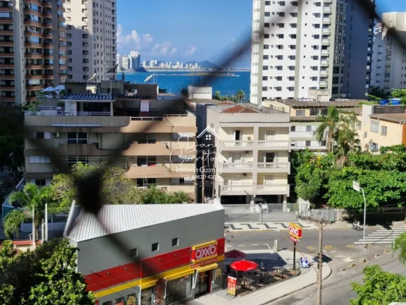 Imagem Apartamento com vista para o Tombo e vista para Astúrias com 3 suítes e 2 vagas no Tombo, Guarujá-SP: 214m² de puro requinte!