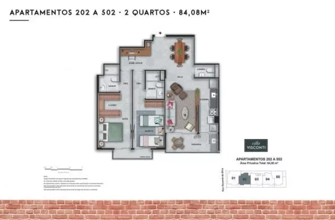 Imagem Villa Visconti - Apartamento à venda no bairro Botafogo - Rio de Janeiro/RJ