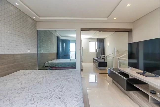 Imagem Cobertura Duplex para Venda em Curitiba, Cristo Rei, 2 dormitórios, 1 suíte, 3 banheiros, 2 vagas