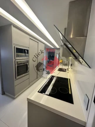 Imagem Apartamento 177m², 3 suítes ,Suíte master com closet e hidro,Sacada gourmet, 3 vagas. bairro Campestre em Santo André