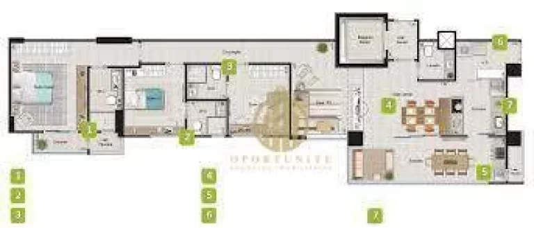 Imagem Apartamento com 3 suítes e varanda gourmet à venda, 115 - Jardim Botânico - Ribeirão Preto/SP