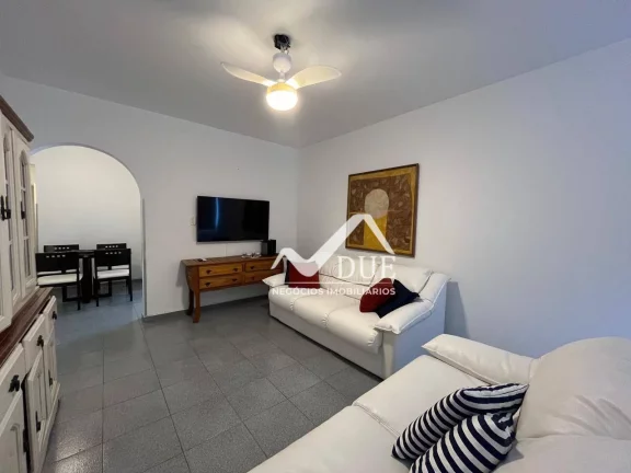 Imagem Apartamento porteira fechada com 1 dormitório à venda, 55 m² por R$ 430.000 - Embaré - Santos/SP