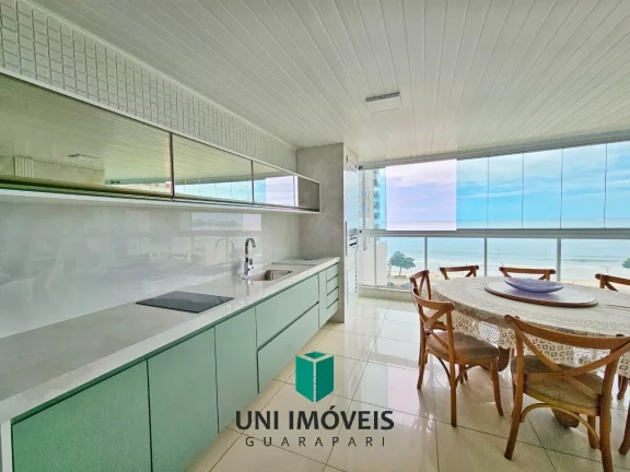 Imagem Imperdível ! Apto com vista para o mar 4 quartos/2suítes e 3 vagas de garagem na Praia do Morro .