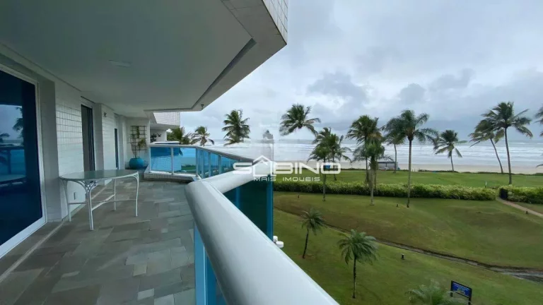 Imagem Apartamento Beira Mar à Venda na Riviera, com 4 suítes sendo uma de funcionária 186m² de área útil