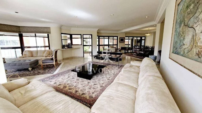 Imagem Apartamento com 4 dormitórios à venda, 380 m² por R$ 2.600.000 - Panamby - São Paulo/SP