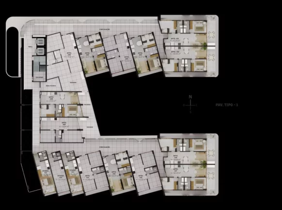 Imagem Studio à venda, 25 m² por R$ 598.232,19 - Jardim Oceania - João Pessoa/PB