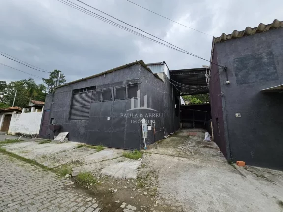 Imagem Aluga Galpão 500m², Azulejado todo, Monovia 2 toneladas, Doca, 5 banheiros , escritório por R$12.100,00/mês em Tanque Caio, Ribeirão Pires-SP