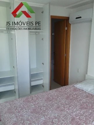 Imagem Flat de luxo para locação em Recife-PE, no bairro Setubal - 1 quarto, 1 suíte, 2 salas, 1 banheiro, 1 vaga, 30m².