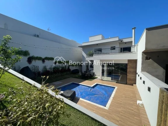 Imagem Casa à venda em Valinhos, em condomínio fechado, totalmente MOBILIADA. Com 3 suítes, todas com sa...
