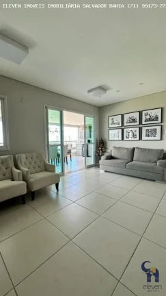 Imagem ALTAVISTA PATAMARES: 3 SUÍTES, VARANDÃO GOURMET DE 32M² E VISTA MAR COM 3 VAGAS 