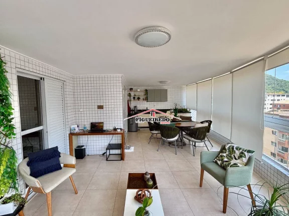 Imagem Apartamento à venda, 162 m² por R$ 1.900.000,00 - Canto do Forte - Praia Grande/SP