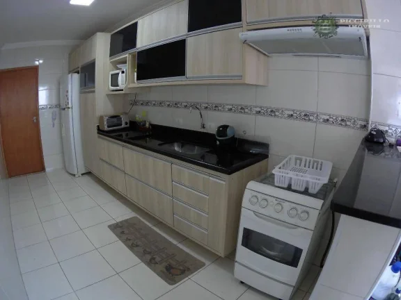 Imagem Apartamento com 3 dormitórios à venda, 121 m² por R$ 800.000,00 - Aviação - Praia Grande/SP