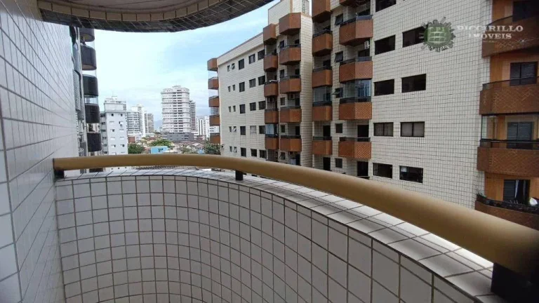 Imagem Apartamento com 2 dormitórios à venda, 63 m² por R$ 460.000,00 - Vila Guilhermina - Praia Grande/SP