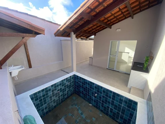 Imagem Casa para Venda em Itanhaém, Savoy, 2 dormitórios, 1 suíte, 1 banheiro, 2 vagas