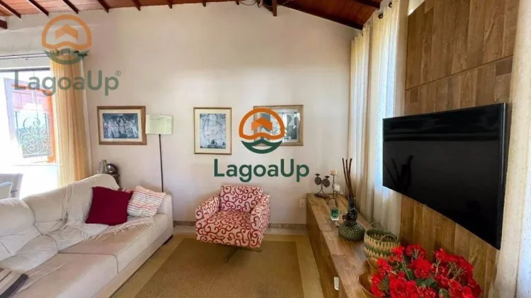 Imagem Casa com 3 dormitórios à venda, 170 m² por R$ 1.620.000,00 - Condomínio Roseiral - Lagoa Santa/MG