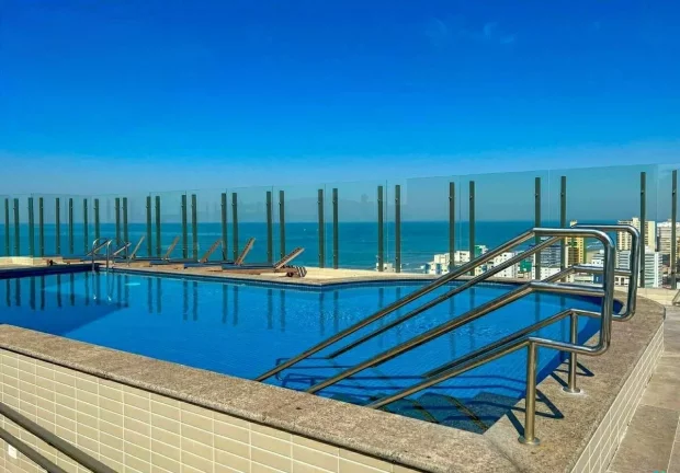 Imagem Apartamento à venda na Vila Guilhermina, Praia Grande-SP: 2 quartos, 2 suítes, 2 banheiros, 2 vagas, 95m²!