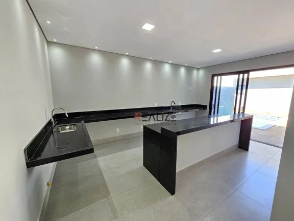Imagem Casa térrea em condomínio com 3 suítes e escritório à venda, por R$ 1.450.000 - Indaiatuba/SP