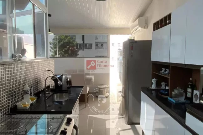 Imagem Cobertura para Venda em Santo André, Vila Valparaíso, 2 dormitórios, 1 banheiro, 1 vaga